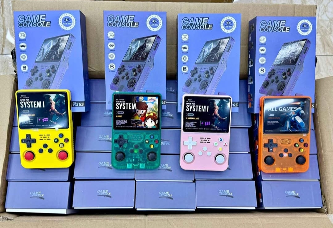R36S Handheld Game Console – Brand New, Retro Gaming On-the-Go
