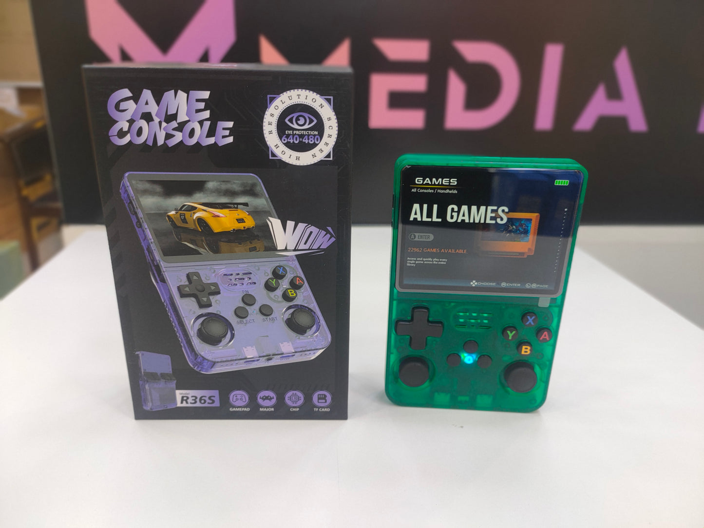 R36S Handheld Game Console – Brand New, Retro Gaming On-the-Go